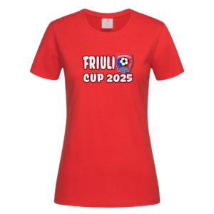 FRIULI CUP 2025 T-Shirt - Damen - scarlet red