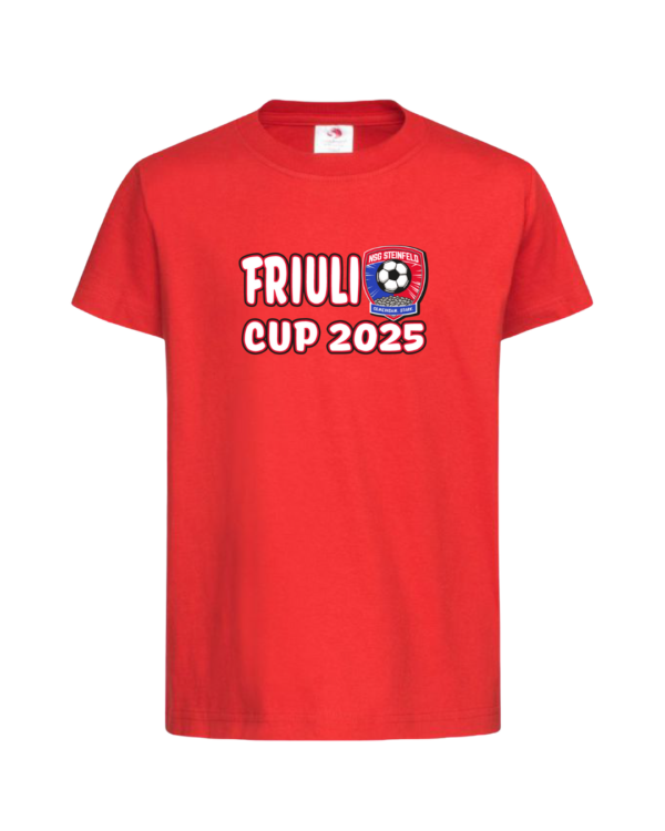 FRIULI CUP 2025 T-Shirt - Kids - scarlet red
