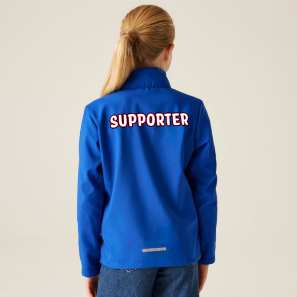 Softshell Jacke - new royal - Kids – Bild 2