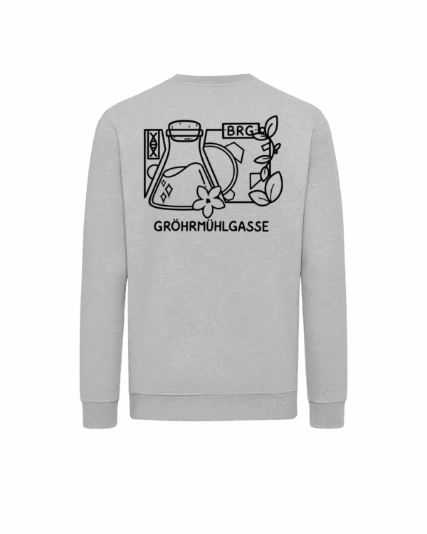 Sweater grau unisex – Bild 2