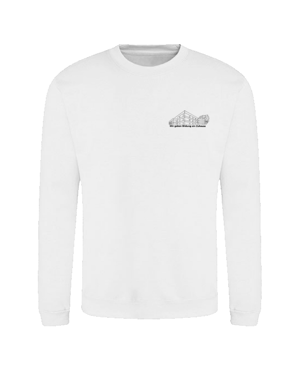 Sweater weiss unisex