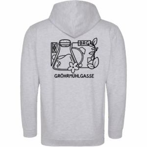 Zip-Hoodie grau unisex Zip-Hoodie grau unisex