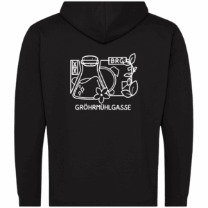 Zip-Hoodie schwarz unisex Zip-Hoodie schwarz unisex