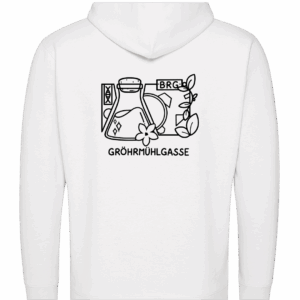 Zip-Hoodie weiß unisex Zip-Hoodie weiß unisex