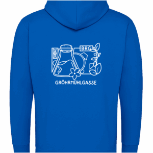 Zip-Hoodie königsblau unisex Zip-Hoodie königsblau unisex