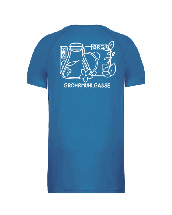 Performance Shirt blau Damen – Bild 2