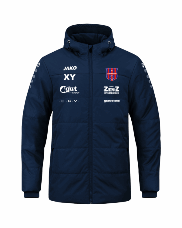 JAKO Coachjacke Team mit Kapuze